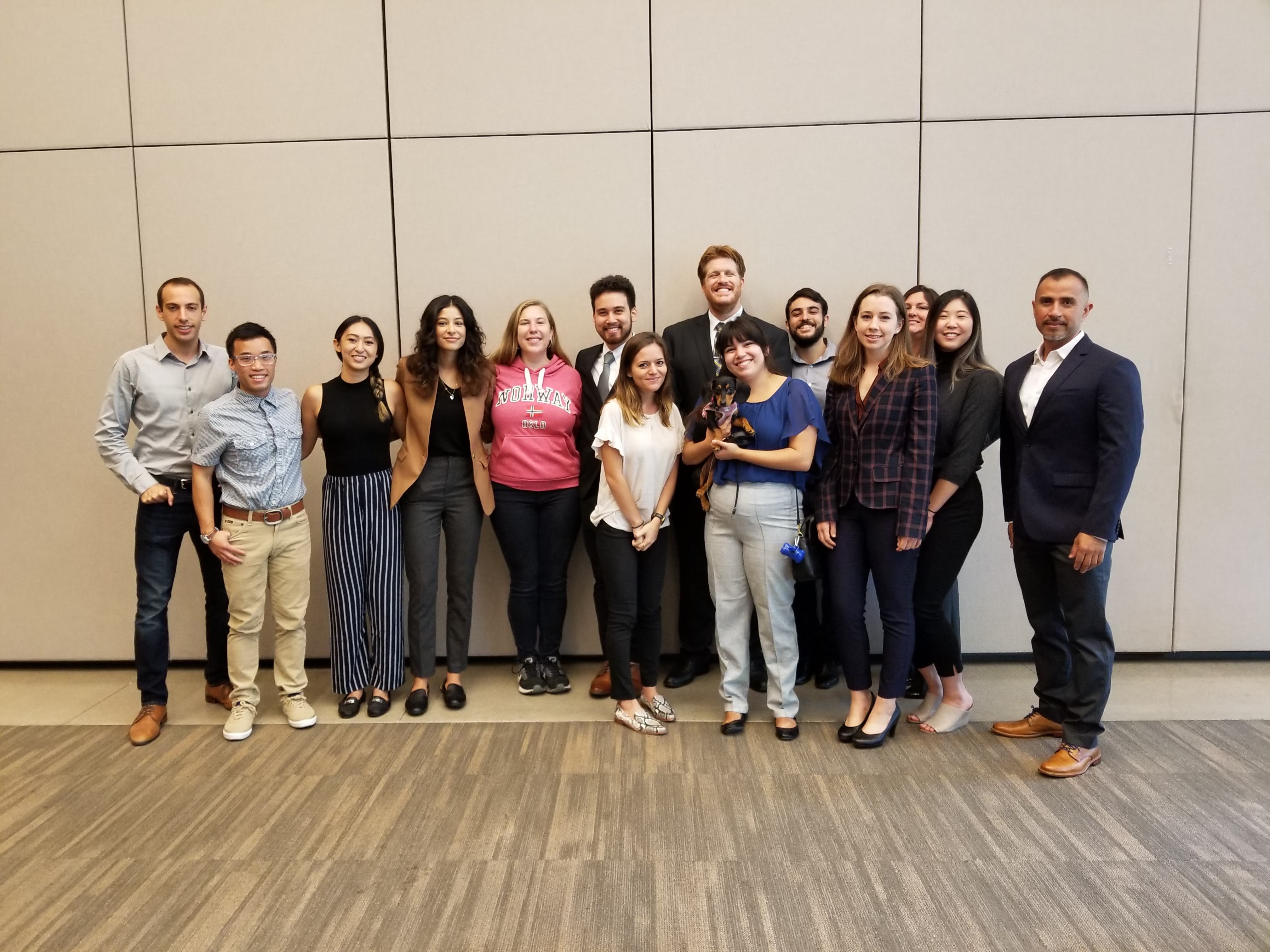 Picture of MPH Student presenters at the 2019 Practicum Poster Session